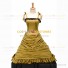 Reenactment Gothic Lolita Civil War Victorian Ball Gown Golden Dress