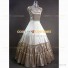 Renaissance Queen Elizabeth Wedding Dress Theater Gown Champagne