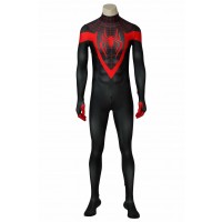 Spider Man Into The Spider Verse Miles Morales Spider Man Cosplay Costume
