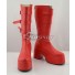 One Piece Perona Ghost Princess Red Shoes Cosplay Boots