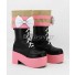 Danganronpa Kotoko Utsugi Pink Shoes Cosplay Boots