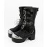 7 Sins Leviathan Black Shoes Cosplay Boots