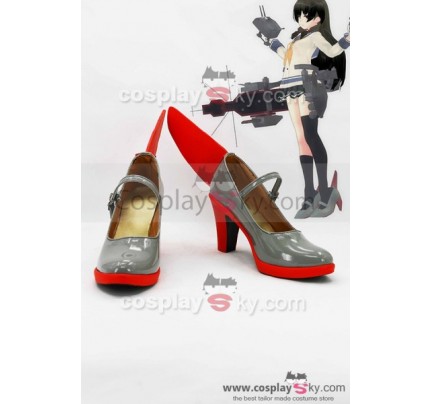 Kantai Collection Japanese Destroyer Isokaze Boots Cosplay Shoes