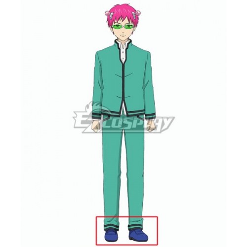 The Disastrous Life of Saiki K Saiki Kusuo no Ψ nan Sainan Kusuo Saiki Blue Cosplay Shoes