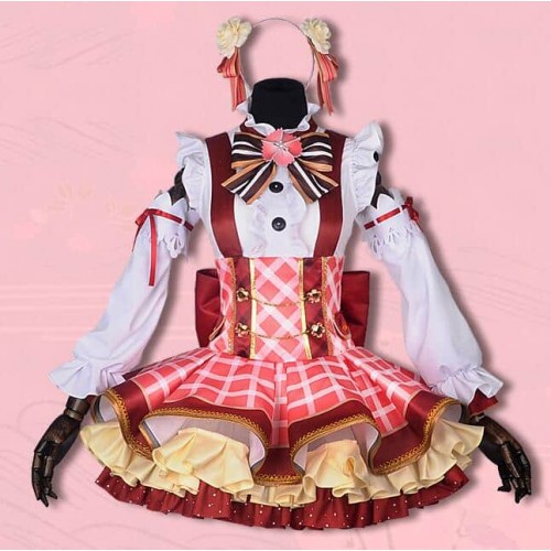 Love Live School Idol Nico Yazawa Festival Flower Bouquet Ver Cosplay Costume