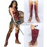 DC Wonder Woman 2017 Movie Diana Prince Red Shoes Cosplay Boots