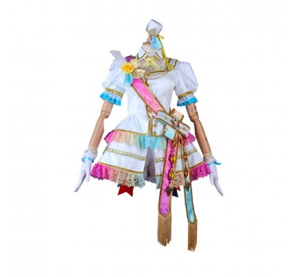 THE IDOLM@STER Cinderella Girls Starlight Stage 4th Anniversary True Colors Yellow Cosplay Costume