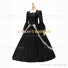 Victorian Punk Lolita Pagoda Sleeves Ball Gown Black Dress