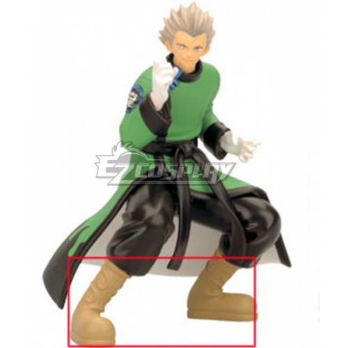 Rave Master Java Let Dahaka Yellow Shoes Cosplay Boots