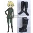 Saga of Tanya the Evil Tanya von Degurechaff Black Shoes Cosplay Boots