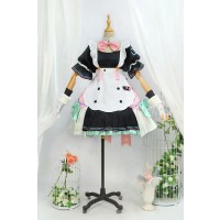 Vocaloid Hatsune Miku Maid Cosplay Costume