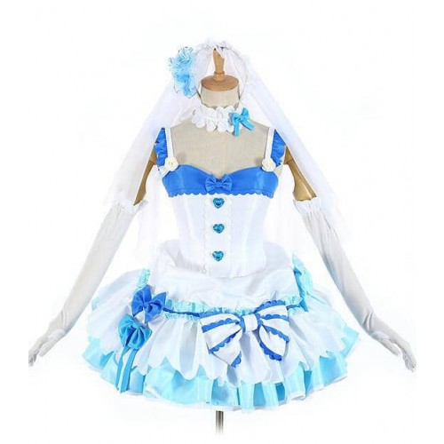 Re Zero − Starting Life In Another World Rem Wedding Dress Cosplay Costume