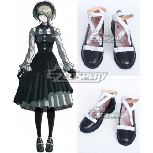 Danganronpa V3: Killing Harmony Kirumi Tojo Black Cosplay Shoes