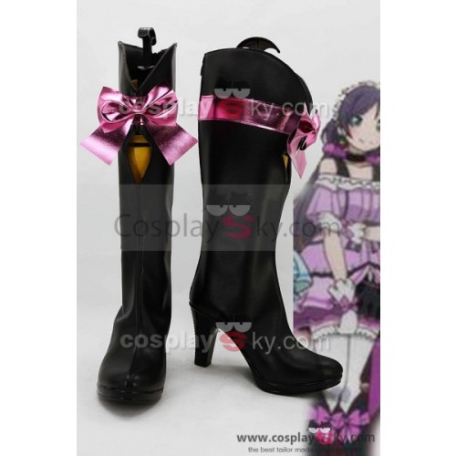 LoveLive! Season 2 KiRa-KiRa-Sensation! Nozomi Tojo Boots Cosplay Shoes