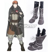 Fire Emblem Awakening Gaius Black Shoes Cosplay Boots