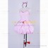 Fairy Tail Cosplay Costume Cute Pink Dress