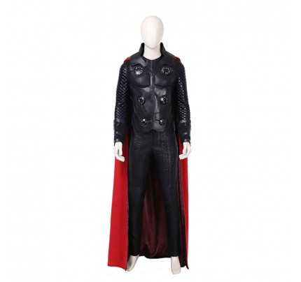 Avengers Infinity War Thor Cosplay Costume With Cape