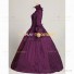 Deluxe Victorian Style Faire Queen Floral Gown Dress Purple