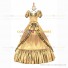 Reenactment Victorian Scarlett O'Hara Rococo Yellow Ball Gown Dress