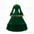 Southern Belle Retro Gothic Lolita Falbala Evening Ball Gown Green Dress