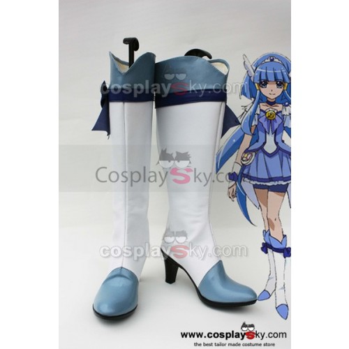 Smile Precure! Pretty Cure Reika Aoki Cure Beauty Cosplay Shoes Boots