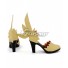 Overwatch OW Mercy Angela Ziegler Magical Girl Yellow Cosplay Shoes