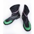 Valvrave the Liberator Rukino Saki Black Shoes Cosplay Boots