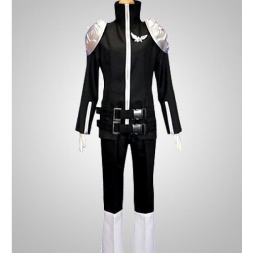 Katekyo Hitman Reborn Black Byakuran Cosplay Costume