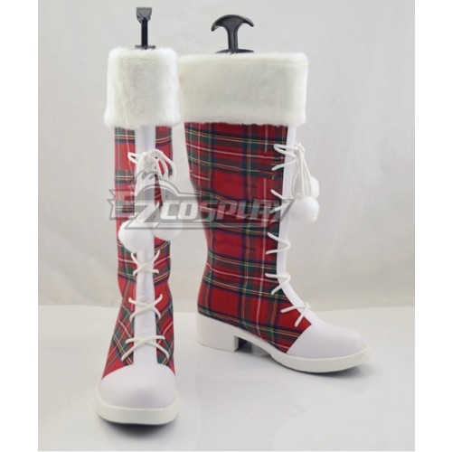 LoveLive! Love Live Christmas Boots Cosplay Shoes Version B