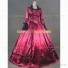 Antique Edwardian Gothic Theater Prom Wedding Dress Ball Gown Rose