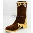 Yume 100 Sleeping Princes and the Kingdom of Dreams Cheshire Cat Brown Shoes Cosplay Boots