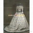 Historical Victorian Style Country Lolita Floral Gown Dress Olive