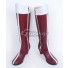 DC Comic Wonder Woman Movie Diana Prince Deep Red Shoes Cosplay Boots