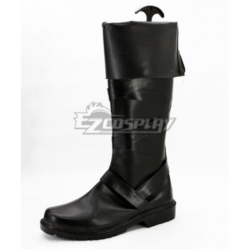 Final Fantasy XV Stella Nox Fleuret Black Shoes Cosplay Boots