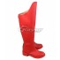 DC Supergirl Supergirl Red Shoes Cosplay Boots