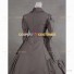 Victorian Lolita Vintage Ball Gown Prom Little Women Royal Dress Grey