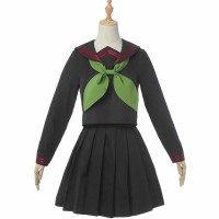 Demon Slayer: Kimetsu No Yaiba Nezuko Kamado Uniform Cosplay Costume