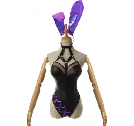 LOL Cosplay League Of Legends K/DA ALL OUT Evelynn Bunny Cosplay Costume
