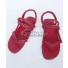 Fate Grand Order Hijikata Toshizou Red Cosplay Shoes