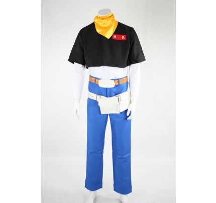Dragon Ball Z Android 17 Cosplay Costume