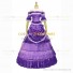 Classic Victorian Steampunk Ruffles Herrlich Light Purple Ball Gown Dress