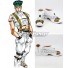 JoJo's Bizarre Adventure Rohan Kishibe White Golden Cosplay Shoes