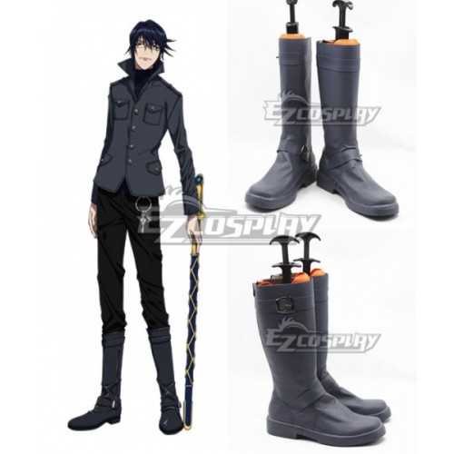 K Return Of Kings Munakata Reisi Black Cosplay Boots