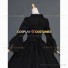 Victorian Style Marie Antoinette Black Ball Gown Prom