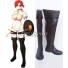 Fate Grand Order Rider Boudica Black Shoes Cosplay Boots