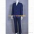 Doctor Who Cosplay Costume Blue Stripes Suit