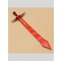 39" Sword Art Online Kirito Dark Repulsor in Fire Color Cosplay Prop