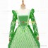 Gothic Lolita Victorian Queen Elizabeth Theatre Green Lace Prom Ball Gown Dress