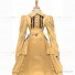 Victorian Gothic Lolita Reenactment Rococo Southern Belle Yellow Ball Gown Dress