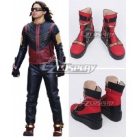 DC The Flash Vibe Cisco Ramon Red Cosplay Shoes